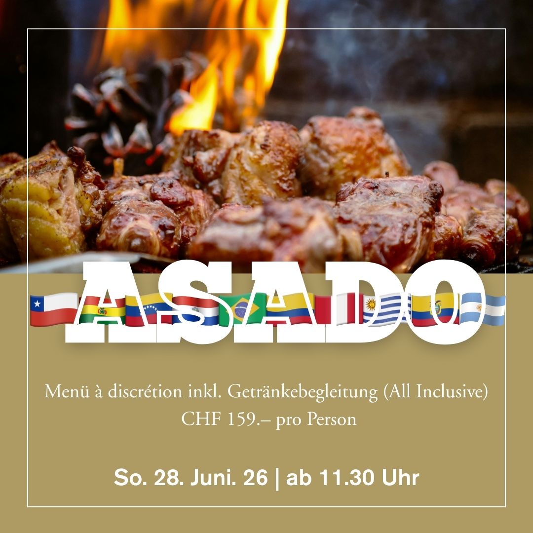 28. Juni 2026 - Asado, inkl. Getränke