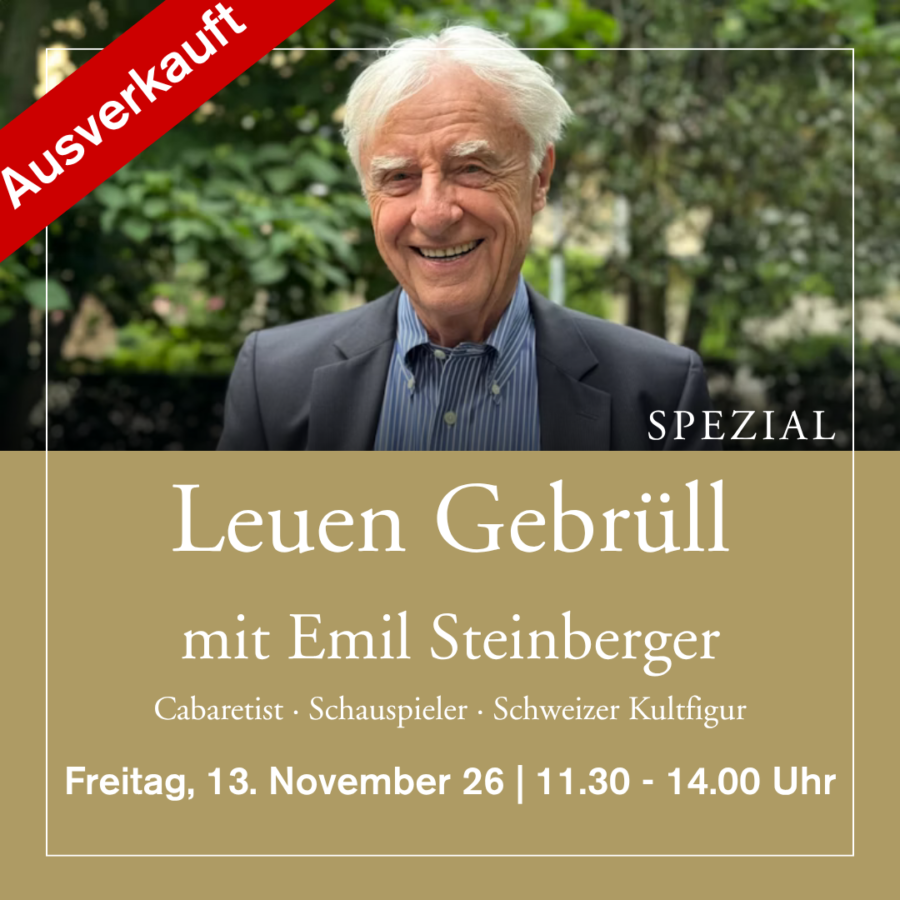 13. November 2026 - Spezial Leuen Gebrüll mit Emil Steinberger