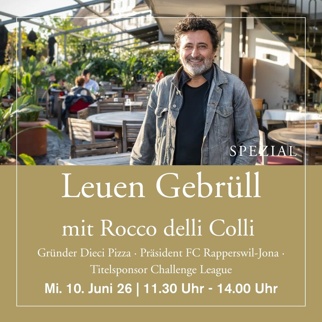 10. Juni 2026 - Spezial Leuen Gebrüll mit Rocco Delli Colli